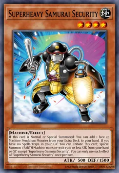Superheavy Samurai Security