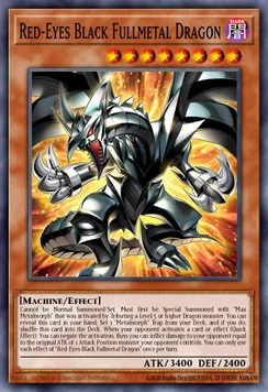 Red-Eyes Black Fullmetal Dragon