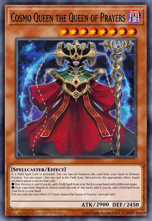 Cosmo Queen the Queen of Prayers, 2025 Mega-Pack Tin #MP25-EN218