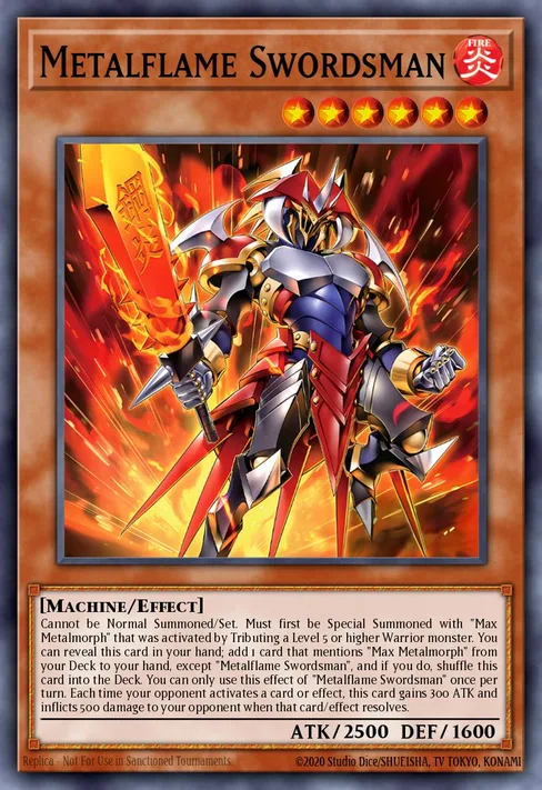Metalflame Swordsman, 2025 Mega-Pack Tin #MP25-EN265