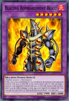 Blazing Bombardment Beast