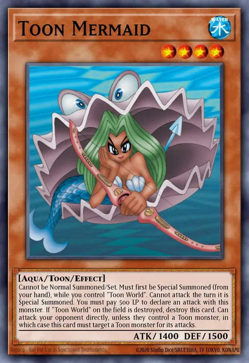 Toon Mermaid, Magic Ruler #MRL-E072