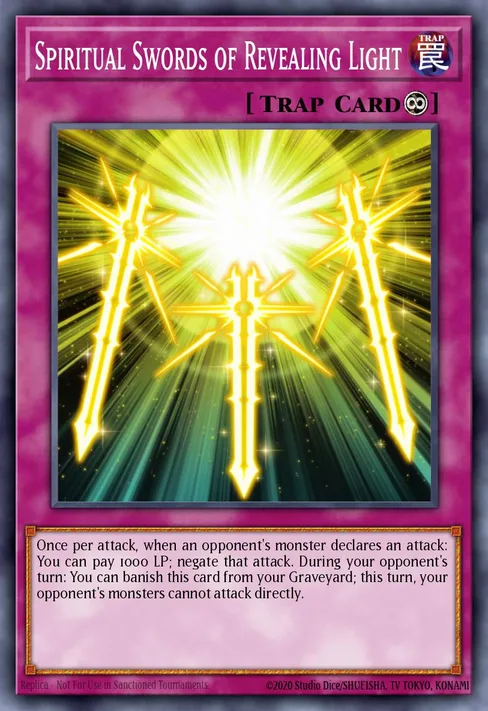 Spiritual Swords of Revealing Light, Yu-Gi-Oh! The Dark Side of Dimensions Movie Pack #MVP1-EN031