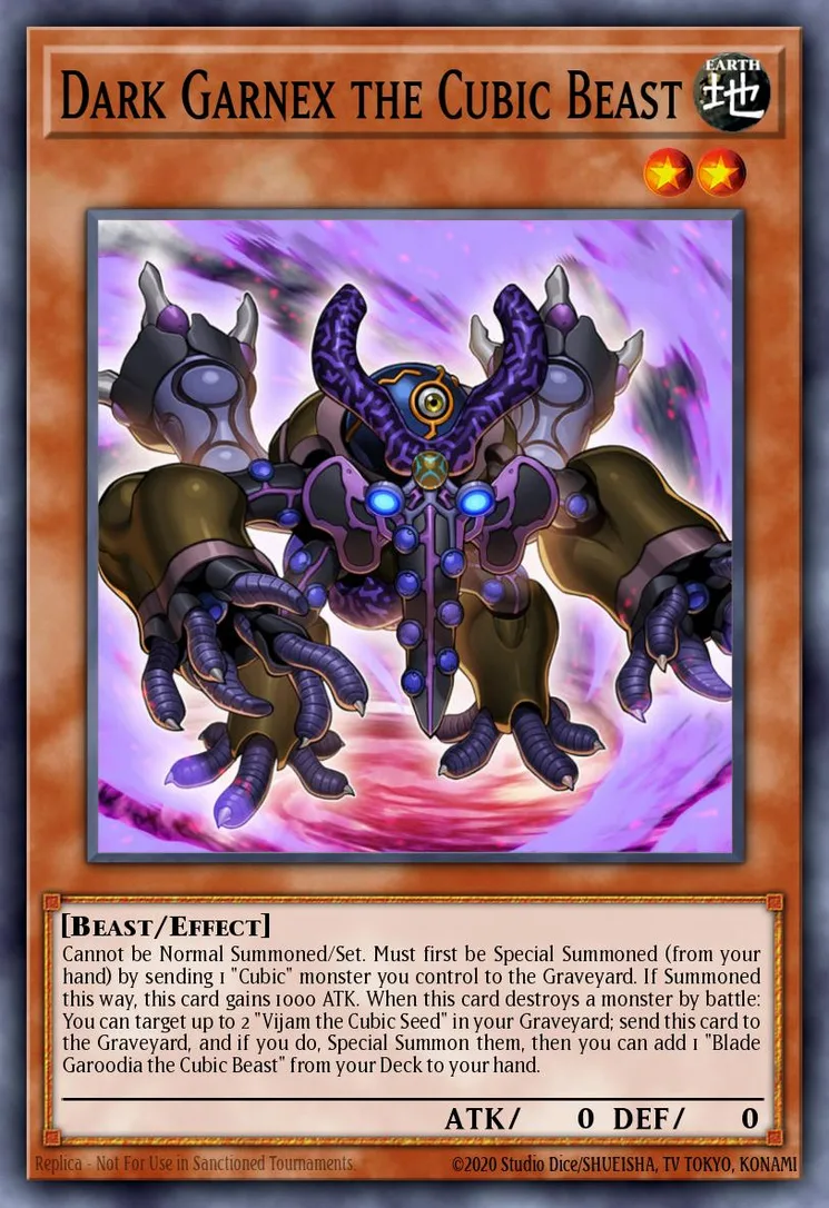 Dark Garnex the Cubic Beast
