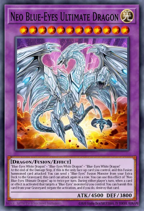 Neo Blue-Eyes Ultimate Dragon, Yu-Gi-Oh! The Dark Side of Dimensions Movie Pack #MVP1-ENS01