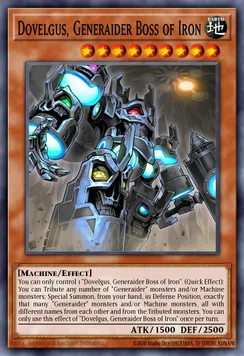 Dovelgus, Generaider Boss of Iron