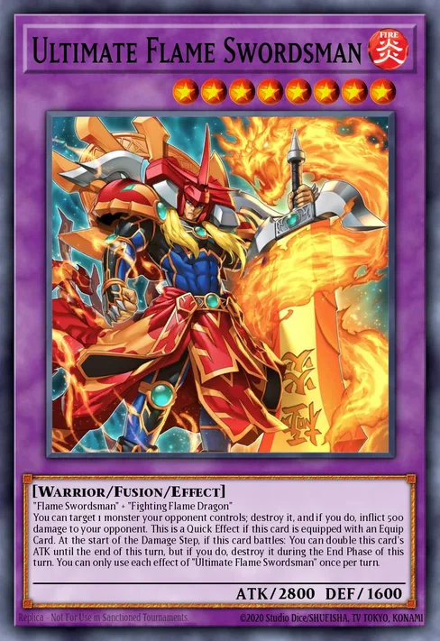 Ultimate Flame Swordsman, Maze of Millennia #MZMI-EN004