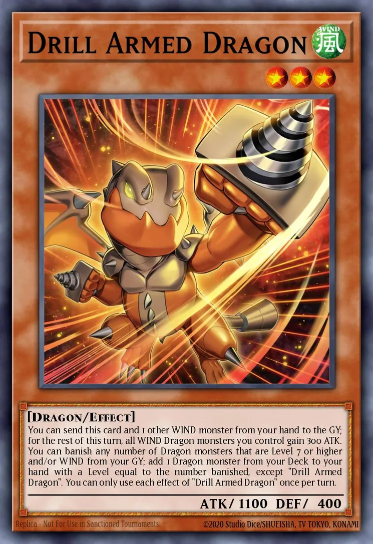 Drill Armed Dragon