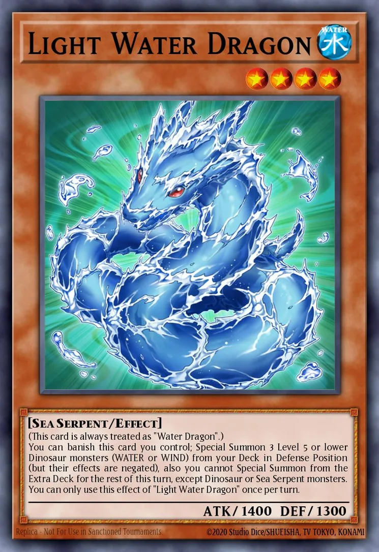 Light Water Dragon