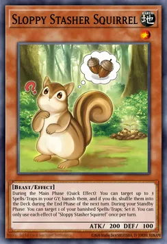 Sloppy Stasher Squirrel