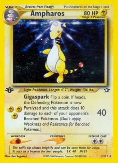 Ampharos, Holofoil