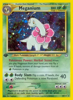 Meganium, Holofoil