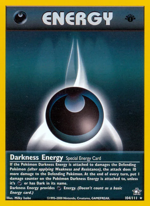Darkness Energy, Neo Genesis #104