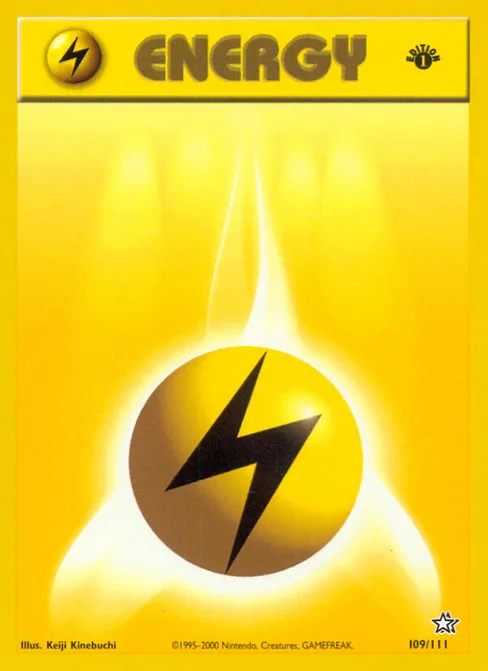 Lightning Energy, Neo Genesis #109