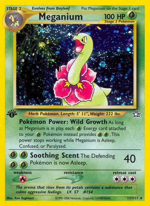 Meganium, Neo Genesis #11