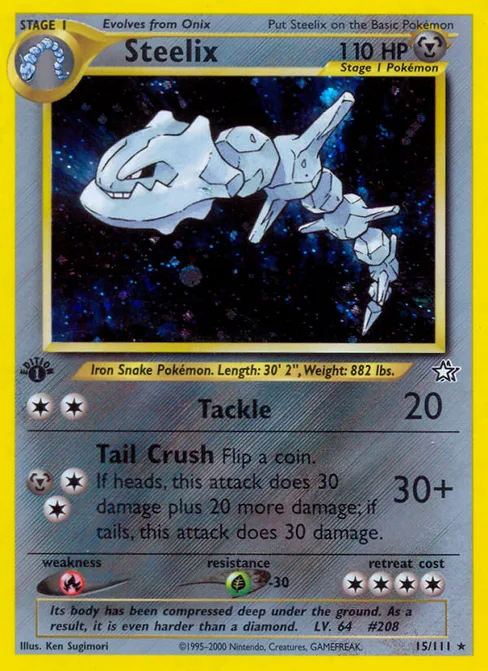 Steelix, Neo Genesis #15