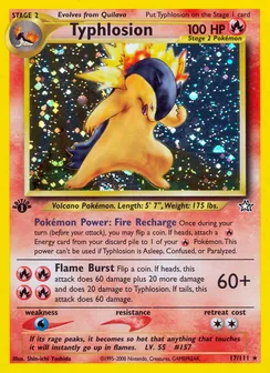 Typhlosion, Holofoil