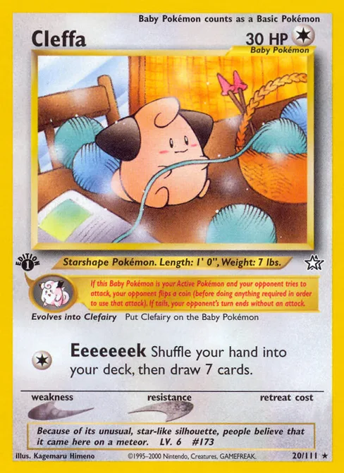 Cleffa, Neo Genesis #20
