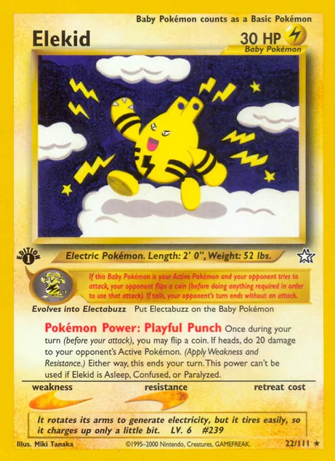 Elekid, Neo Genesis #22