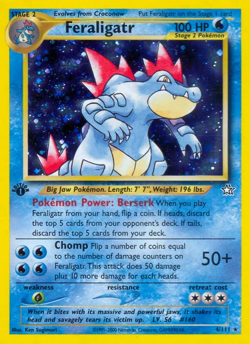 Feraligatr, Neo Genesis #4