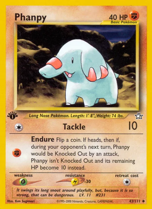 Phanpy, Neo Genesis #43