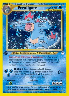 Feraligatr, Holofoil