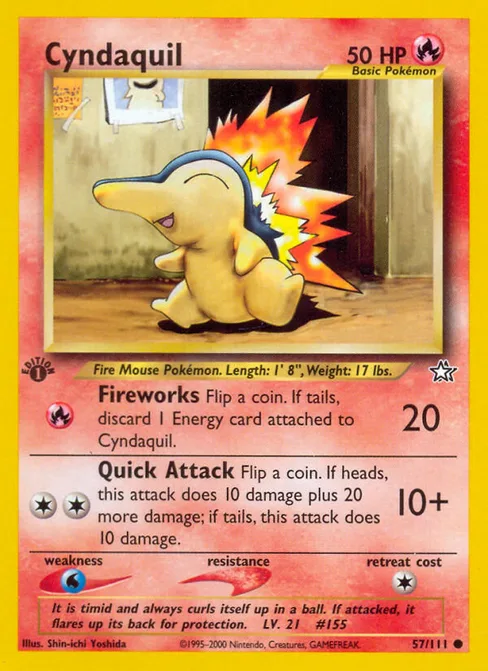 Cyndaquil, Neo Genesis #57