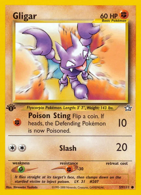Gligar, Neo Genesis #59