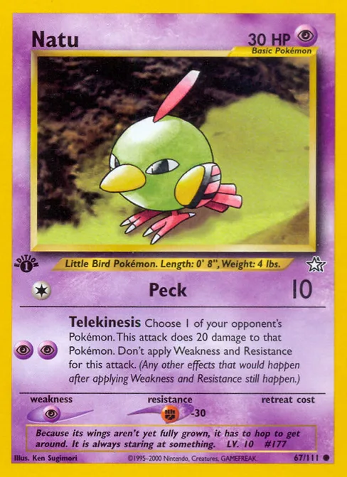Natu, Neo Genesis #67