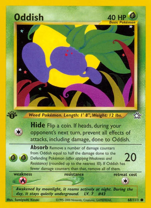 Oddish, Neo Genesis #68