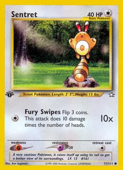 Sentret, Normal