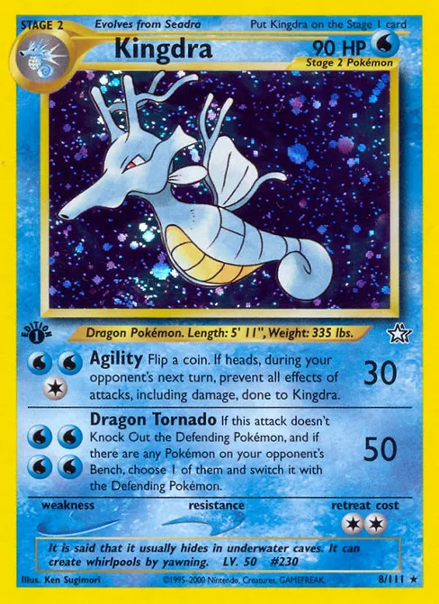 Kingdra, Neo Genesis #8