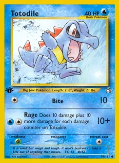 Totodile, Normal