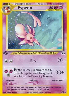 Espeon, Holofoil