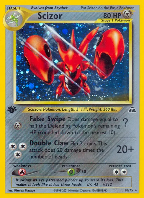Scizor, Neo Discovery #10
