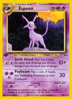 Espeon, Normal