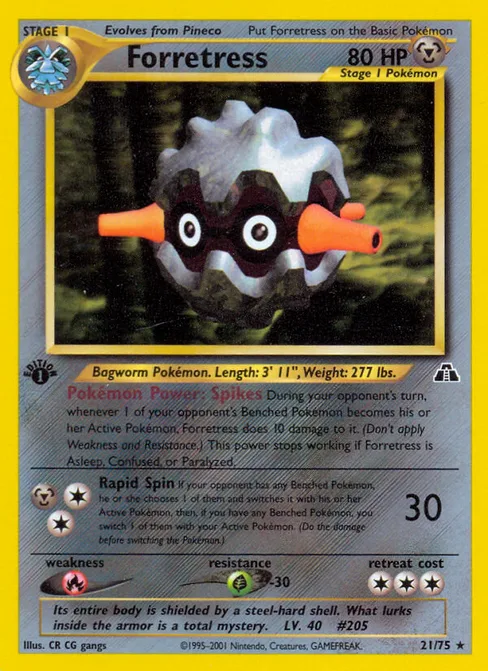 Forretress, Neo Discovery #21