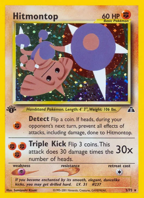 Hitmontop, Neo Discovery #3