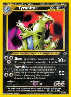 Tyranitar, Normal