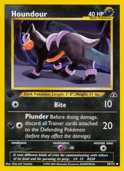 Houndour, Normal