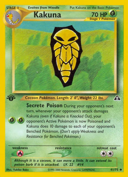 Kakuna, Neo Discovery #41