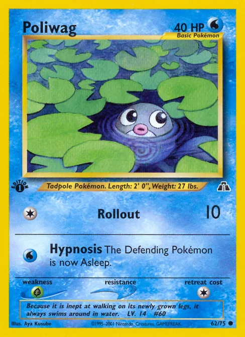 Poliwag, Neo Discovery #62