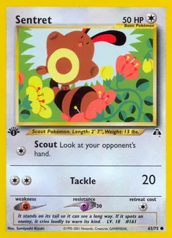 Sentret, Normal