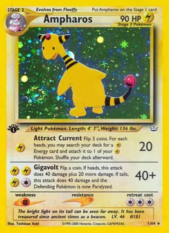 Ampharos, Holofoil
