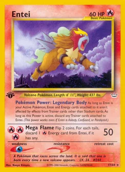 Entei, Normal
