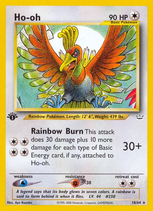 Ho-oh, Neo Revelation #18