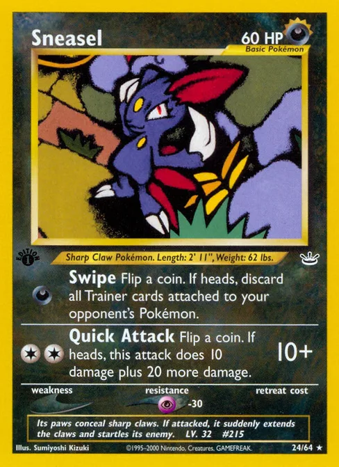 Sneasel, Neo Revelation #24