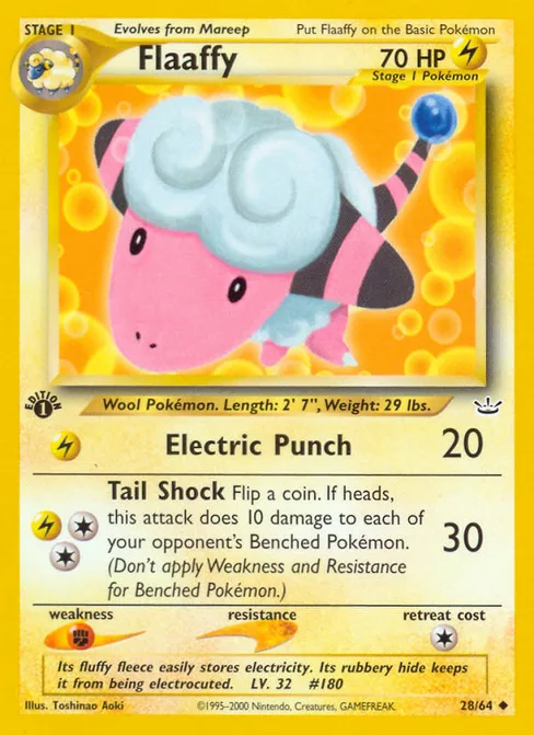 Flaaffy, Neo Revelation #28