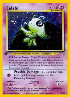Celebi, Holofoil