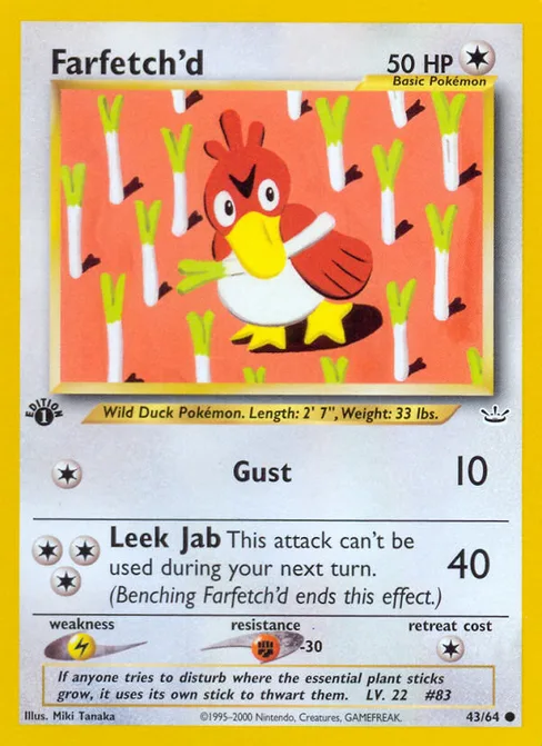 Farfetch'd, Neo Revelation #43